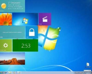 Escritorio mosaico de Windows 8
